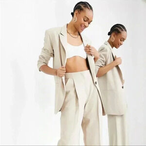 NWT ASOS EDITION Oversized Longline Blazer Sz 12